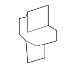 90654SA4003 - Body: Release Cable Clip for Honda: Accord, Civic, CR-V, Insight Image