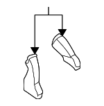 8E1819504A - : Instrument Panel Air Duct for Audi: A4, A4 Quattro, RS4, S4 Image