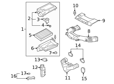 Filters for 2010 Lexus LS600h #0
