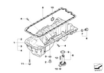 11137559859 - Engine: Oil Pan for BMW Image