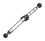 68459668AE - Universals &amp; Rear Axle: Drive Shaft for Jeep: Grand Cherokee L Image
