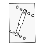 4853109090 - Suspension: Shock Absorber for Toyota: Tacoma Image