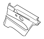 51437218819 - Body: Lower Quarter Trim for BMW: 328i, 328i xDrive, 328xi, 335i, 335i xDrive, 335is, 335xi Image