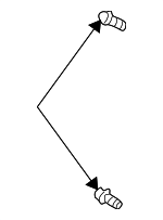 7935921000 - Body: Lower Hinge Bolt for Hyundai: Accent, Azera, Elantra, Elantra Coupe, Elantra GT, Genesis, Genesis Coupe, Ioniq 6, Palisade, Santa Fe, Santa Fe Sport, Santa Fe XL, Sonata, Tucson, Veloster Image