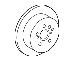 4243121020 - Brakes: Rotor for Toyota Image