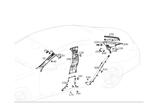 2576902102 - Covering and Lining: Trim, a-Pillar for Mercedes-Benz Image