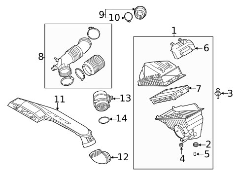 Air Intake for 2022 Kia K5 #0