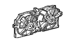 10312887 - Cooling System: Shroud for Buick: Rendezvous | Chevrolet: Venture | Oldsmobile: Silhouette | Pontiac: Aztek, Montana Image
