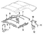 F4ZZ7651155A - Body: Side Rail for FORD Image