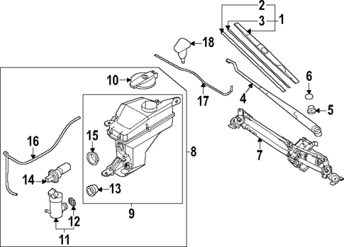 Wipers for 2025 Genesis GV60 #0