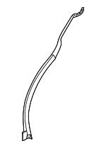 831C0T6000 - Body: Rear Weather-strip for Hyundai Image