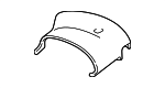 26079064 - Steering: Upper Column Cover for Chevrolet: Venture | Oldsmobile: Silhouette | Pontiac: Montana Image