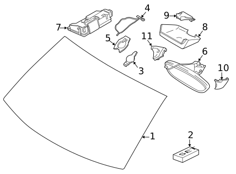 Lane Departure Warning for 2016 Porsche Macan #1
