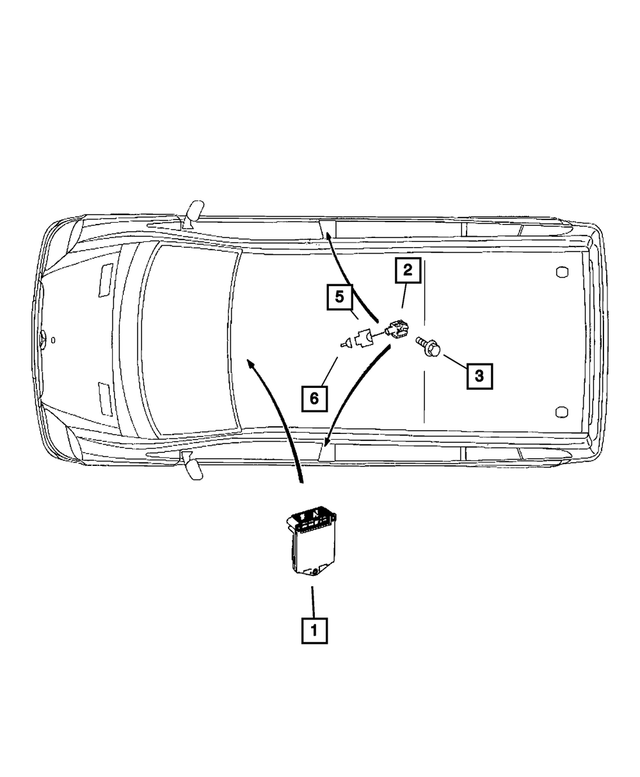 68013424AA - Restraints: Side Airbag Impact Sensor for Mopar Image