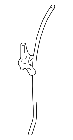 1145222031 - Engine: Guide Tube for Toyota: Celica, Corolla, Matrix Image