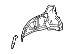 6160778010 - Body: Inner Wheelhouse for Lexus: NX200t, NX300, NX300h Image