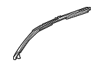 1K9809437 - Body: Roof Drip Molding for Volkswagen Image
