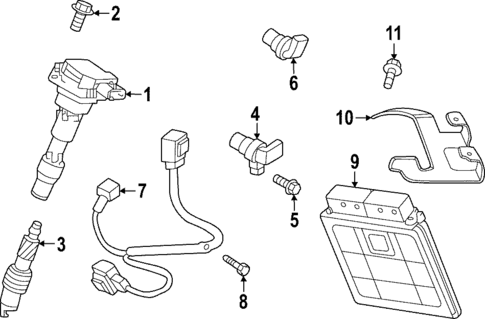 Ignition System for 2023 Kia Stinger #0