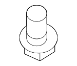564153Q000 - Steering: Lower Shaft Upper Bolt for Kia: Cadenza, Forte, Forte Koup, Forte5, K4, K5, Niro, Niro EV, Optima, Sorento, Soul, Soul EV Image