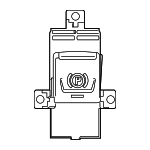61319878668 - : Park Brake Warning Switch for BMW: i3, i3s Image