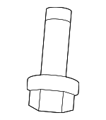 WHT010172 - Engine: Trans Pan Bolt for Volkswagen Image
