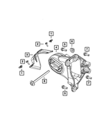 6104352AA - Engine: Screw for Mopar Image