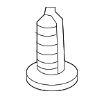 XR844419 - Body: Bumper Cover Nut for Jaguar Image