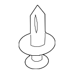 C2S9354 - Body: Bumper Cover Rivet for Jaguar Image