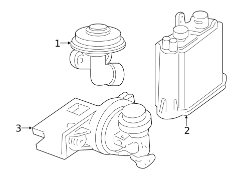 Emission Components for 1998 Ford Expedition #0