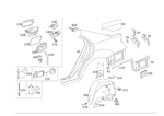 2216820332 - Side Panels: Damping for Mercedes-Benz Image