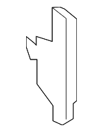 62520JA030 - Body: Side Support for Nissan: Altima, Maxima Image image