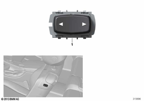 Switch for 2014 BMW M235iX #16