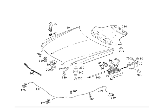 910105008005 - Detachable Parts: Hexagon Head Bolt for Mercedes-Benz: 180A, 180b, 220a, 250, 300CD, 300S, 350SD, A220, A35 AMG, AMG GT, AMG GT 43, AMG GT 55, AMG GT 63 Pro, AMG GT 63 S E Performance, AMG GT Black Series, AMG GT C, AMG GT R, AMG GT S, B Electric Drive, B250e, C240, C250, C280, C300, C320, C350, C350e, C400, C43 AMG, C450 AMG, C63 AMG, C63 AMG S, C63 AMG S E Performance, CL550, CL600, CL63 AMG, CL65 AMG, CLA250, CLA35 AMG, CLA45 AMG, CLA45 AMG S, CLE300, CLE450, CLE53 AMG, CLS400, CLS550, E250, E320, E350, E400, E420, E430, E500, E550, E63 AMG, E63 AMG S, EQS 450, EQS 450+, EQS 580, EQS AMG, G55 AMG, G550, G550 4x4, G63 4x4 Squared AMG, G63 AMG, G65 AMG, GL350, GL450, GL550, GL63 AMG, GLA250, GLA35 AMG, GLA45 AMG, GLB250, GLB35 AMG, GLC350e, GLC43 AMG, GLC63 AMG S E Performance, GLE300d, GLE350, GLE400, GLE43 AMG, GLE450, GLE450 AMG, GLE450e, GLE53 AMG, GLE550e, GLE580, GLE63 AMG, GLE63 AMG S, GLK350, GLS350d, GLS450, GLS550, GLS580, GLS63 AMG, Maybach GLS600, Maybach S550, Maybach S560, Maybach S580, Maybach S600, Maybach S650, Maybach S680, ML250, ML350, ML400, ML450, ML550, ML63 AMG, S350, S400, S430, S450, S500, S550, S550e, S560, S580, S580e, S600, S63 AMG, S63 AMG E Performance, S65 AMG, SL400, SL43 AMG, SL450, SL55 AMG, SL550, SL63 AMG, SL63 AMG S E Performance, SL65 AMG, SLC300, SLC43 AMG, SLK250, SLK280, SLK300, SLK350, SLK55 AMG, SLS AMG, Sprinter 1500, Sprinter 2500, Sprinter 3500, Sprinter 3500XD, Sprinter 4500 Image image