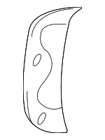 9244139600 - : Combo Lamp Assembly Seal for Hyundai: XG350 Image