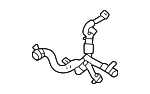 32249720 - Cooling System: Lower Hose for Volvo Image