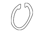 9052188001 - Brakes: Bearing Snap Ring for Toyota Image image