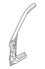 711102JA60 - Body: Hinge Pillar for Kia: Borrego Image