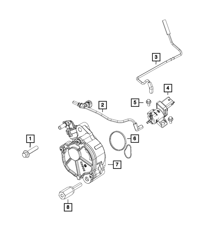 68029482AA - Emission Controls: Bolt for Mopar Image image