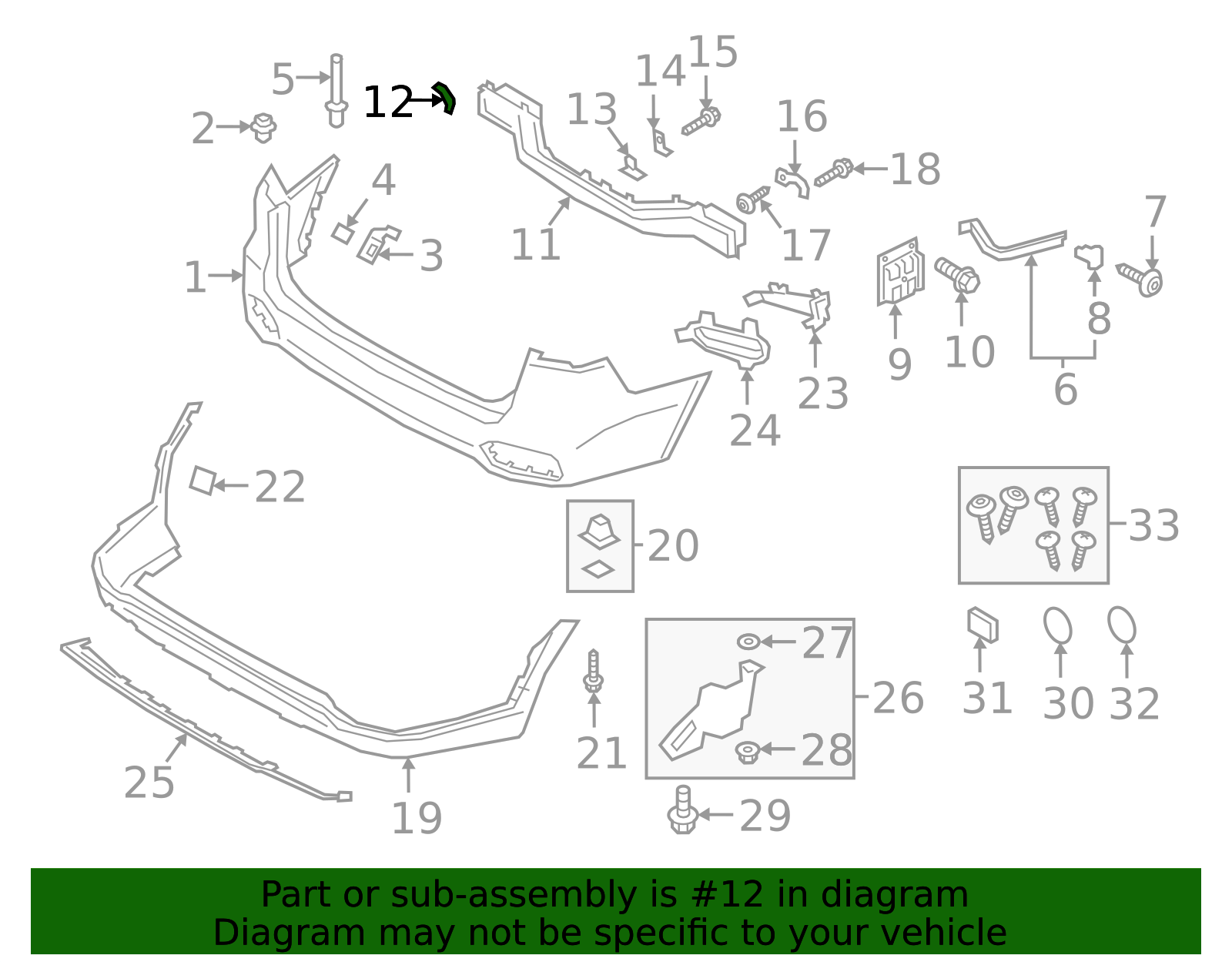 86633-C6800 - Impact Bar Upper Bracket 2019-2020 Kia Sorento | Kia ...