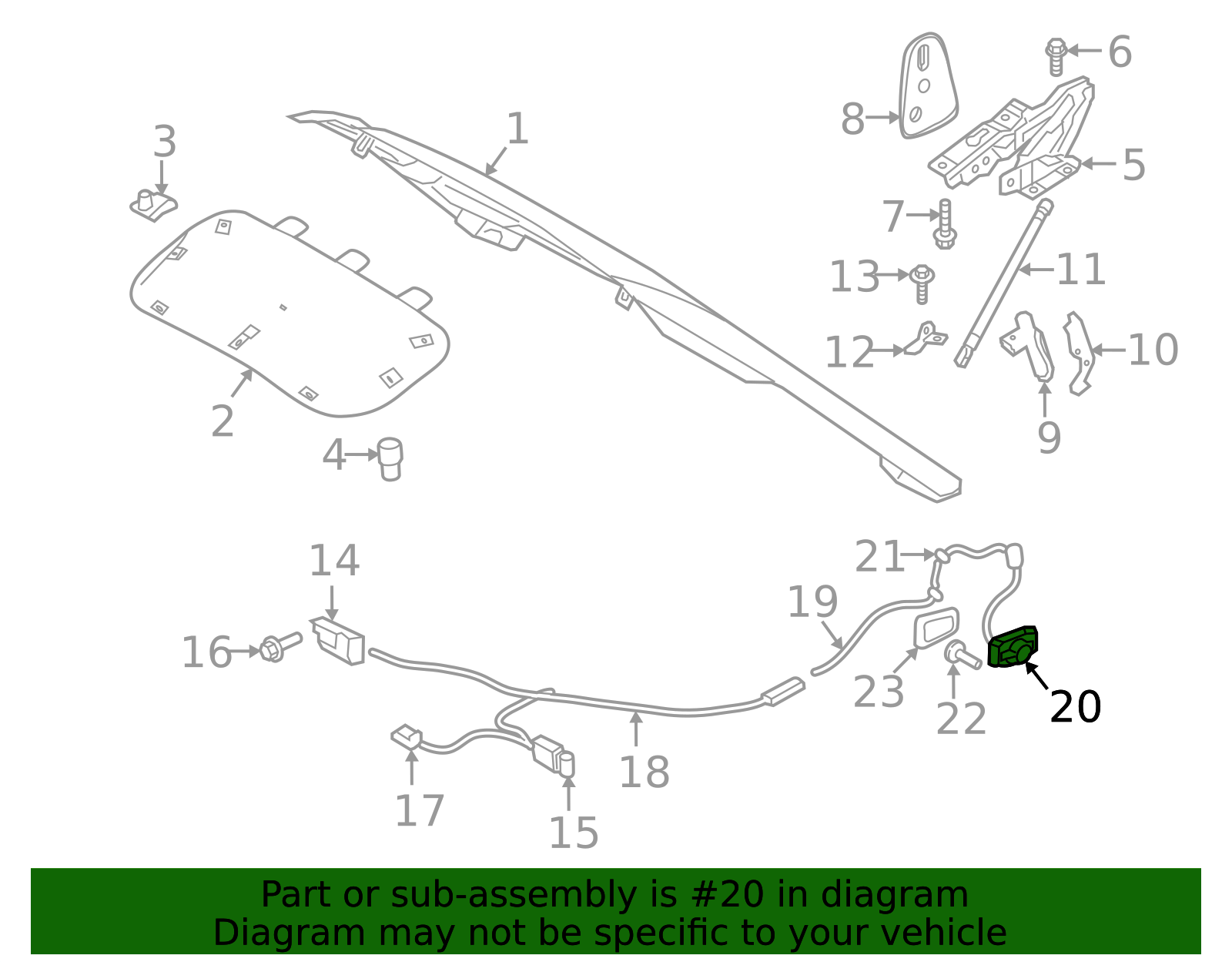 32277310 - High-Quality Hood Release Handle for 2024-2025 Volvo ...