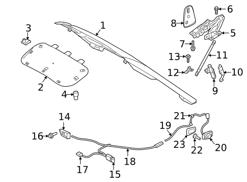 Hood & Components for 2025 Volvo S60 #0