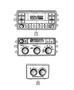 55057280AF - Electrical: A/c And Heater Control for Mopar Image