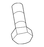 N01033513 - Steering: Steering Column Lower Bolt for Audi Image