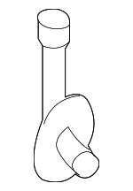 65454AA020 - Body: Drain Hose for Subaru: B9 Tribeca, Impreza, Legacy, Outback, Tribeca Image