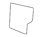 1J98857534ES - Body: Seat Back Panel for Volkswagen Image