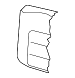 1J9885805EKPDA - Body: Seat Back Cover for Volkswagen Image