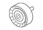 11287589361 - Cooling System: Idler Pulley for BMW: 328i GT xDrive, 335i, 335i GT xDrive, 335i xDrive, 435i, 435i xDrive, 435i xDrive Gran Coupe, 535i, 535i GT, 535i GT xDrive, 535i xDrive, 640i, 640i Gran Coupe, 640i xDrive, 640i xDrive Gran Coupe, 740i, 740Li, 740Li xDrive, ActiveHybrid 5, ActiveHybrid 7, M2, M235i, M235i xDrive, M3, M4, X3, X4, X5, X6 Image
