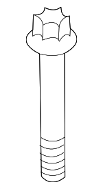 11519908732 - Cooling System: Mount Bracket Bolt for BMW: 530e, 530e xDrive, M3, M4, M5, X3, X4, XM Image