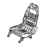 876515RL2A - : Seat Frame for Nissan Image