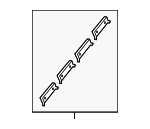 73153SNA003 - Body: Roof Molding Clip for Honda Image